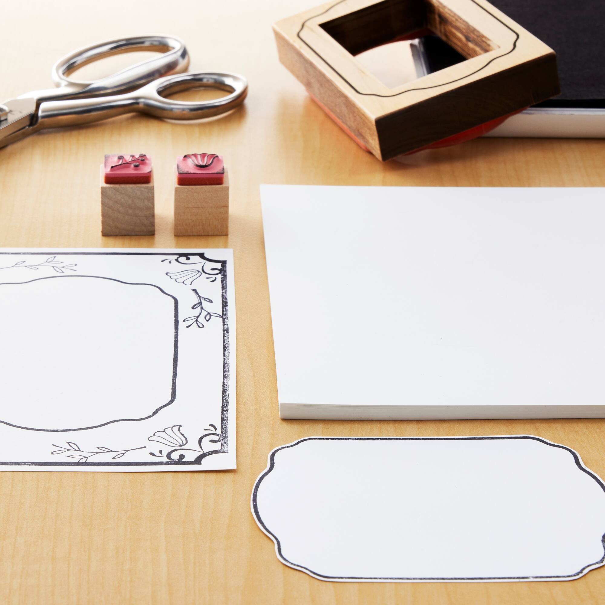 12 Packs: 100 ct. (1,200 total) White 6" x 6" Cardstock Paper by Recollections™